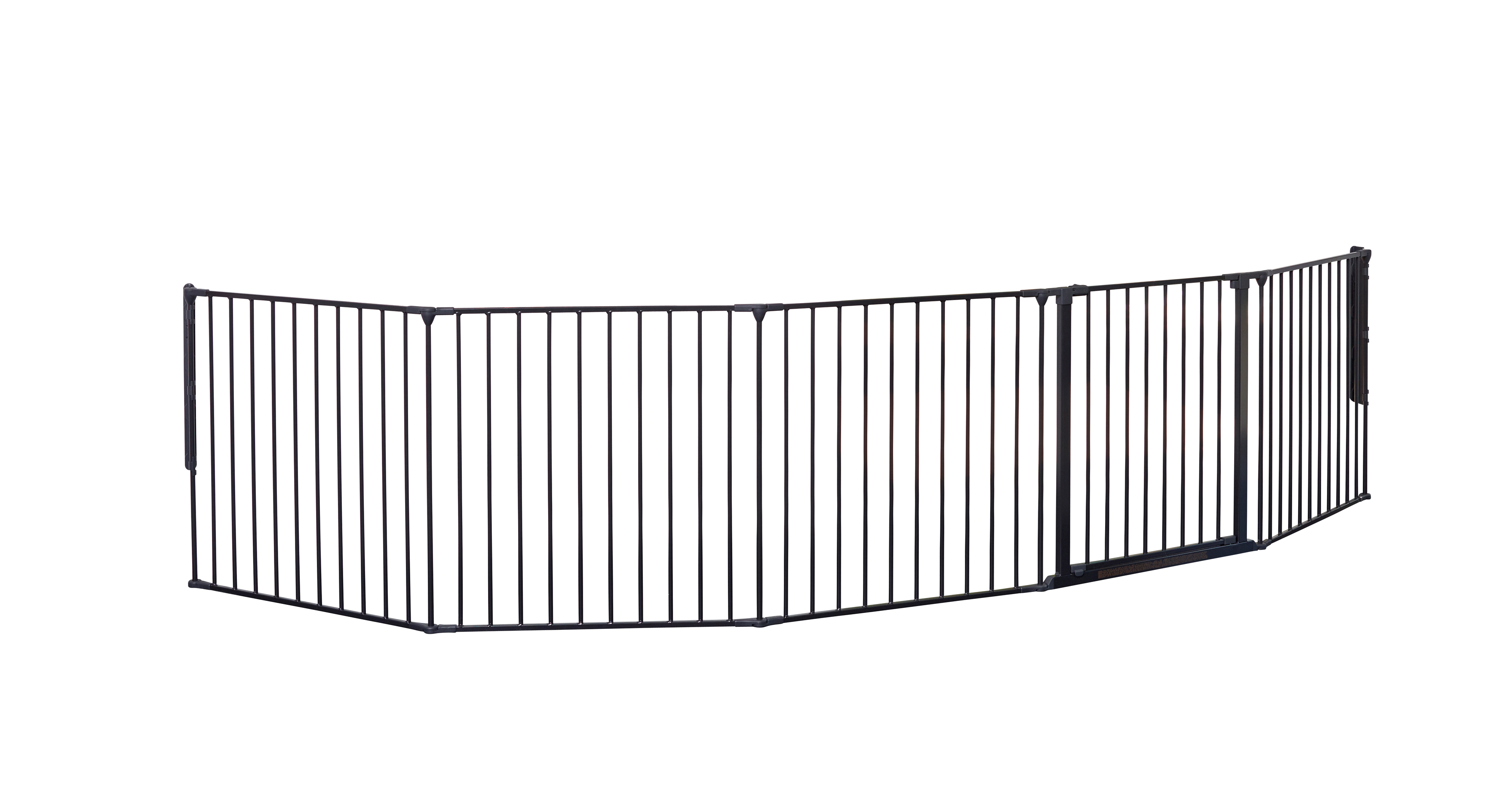 BabyDan Configure Flex XL Hearth Gate Black 90-278cm