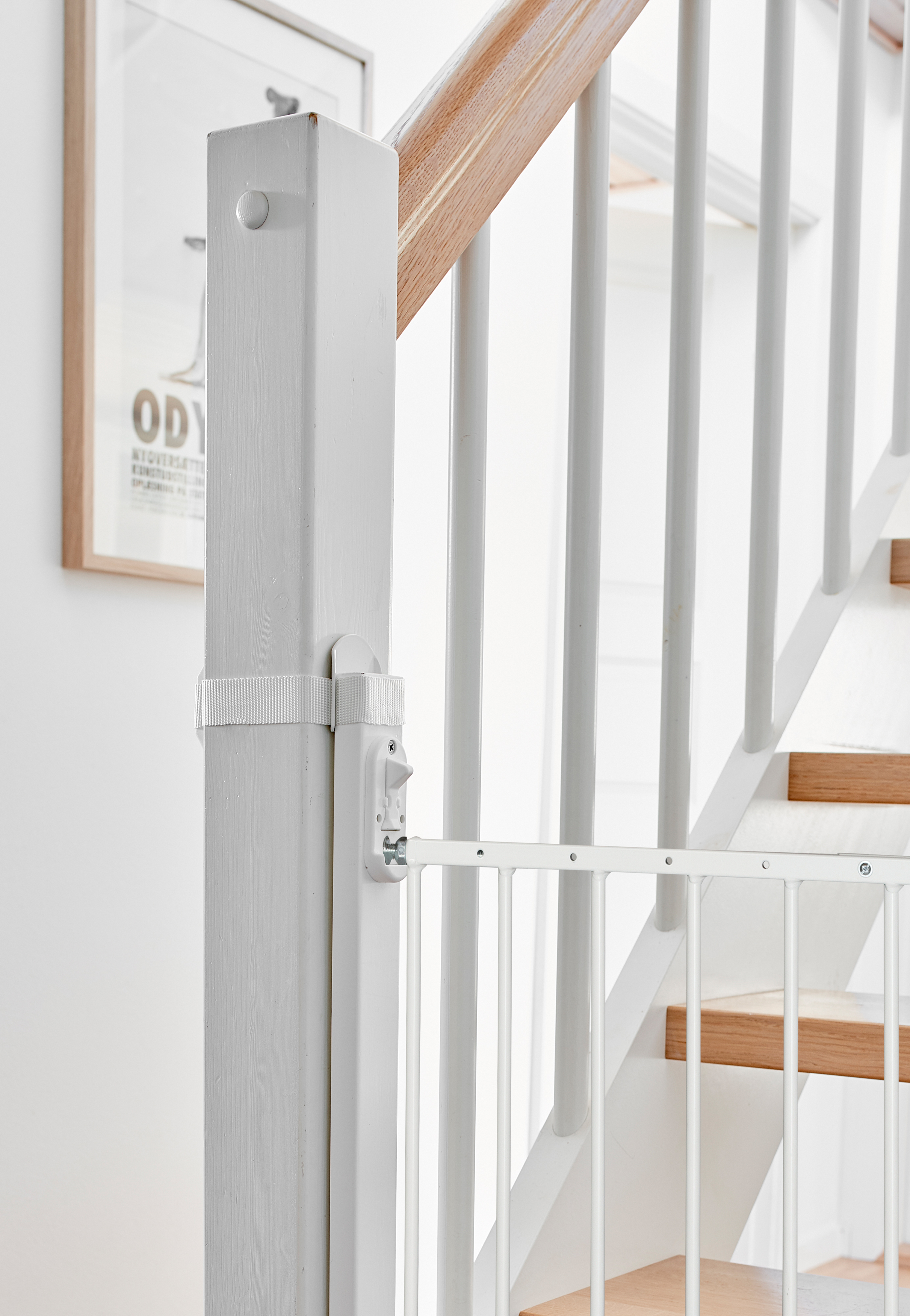 Stair gate 2024 banister kit