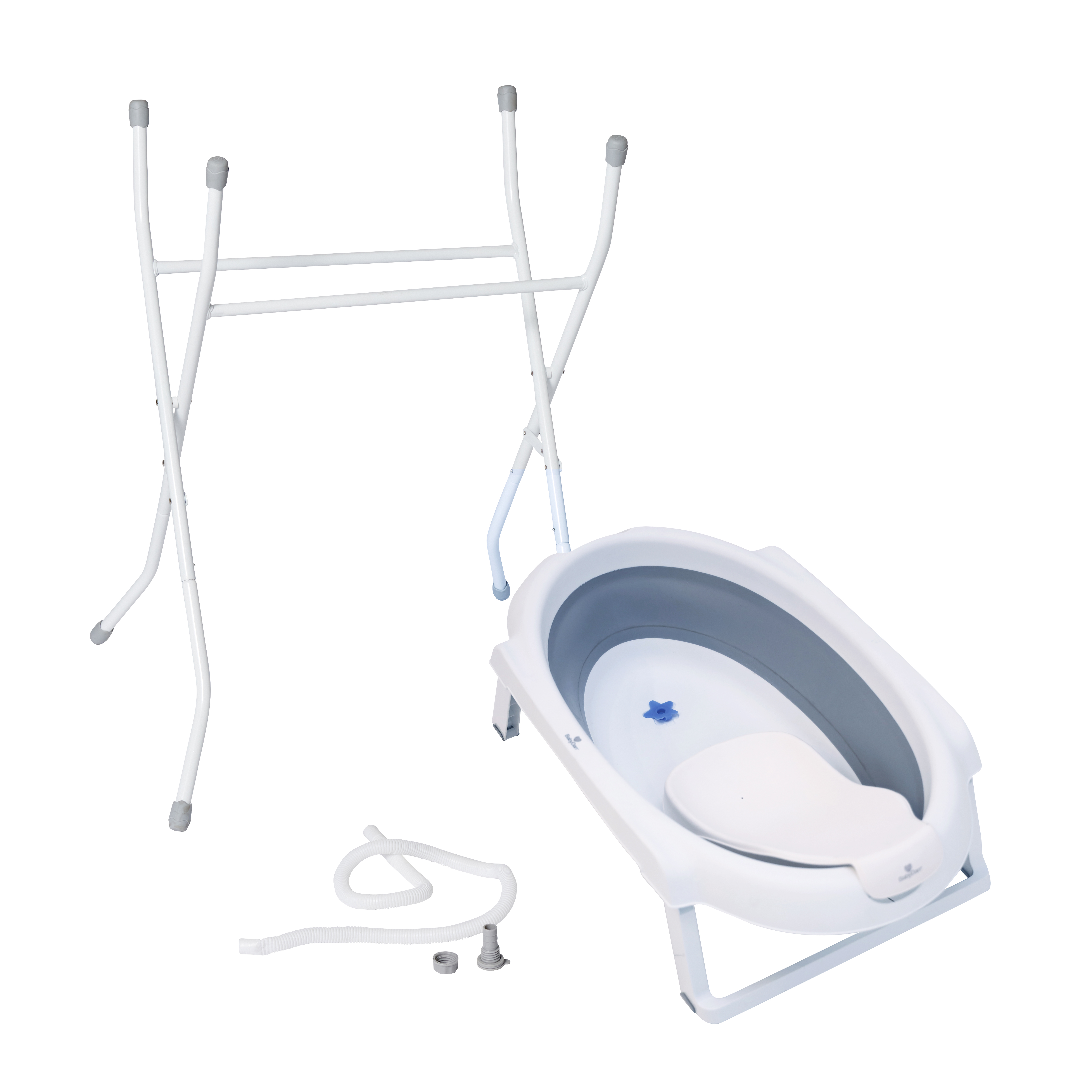 Baby bath store set with stand