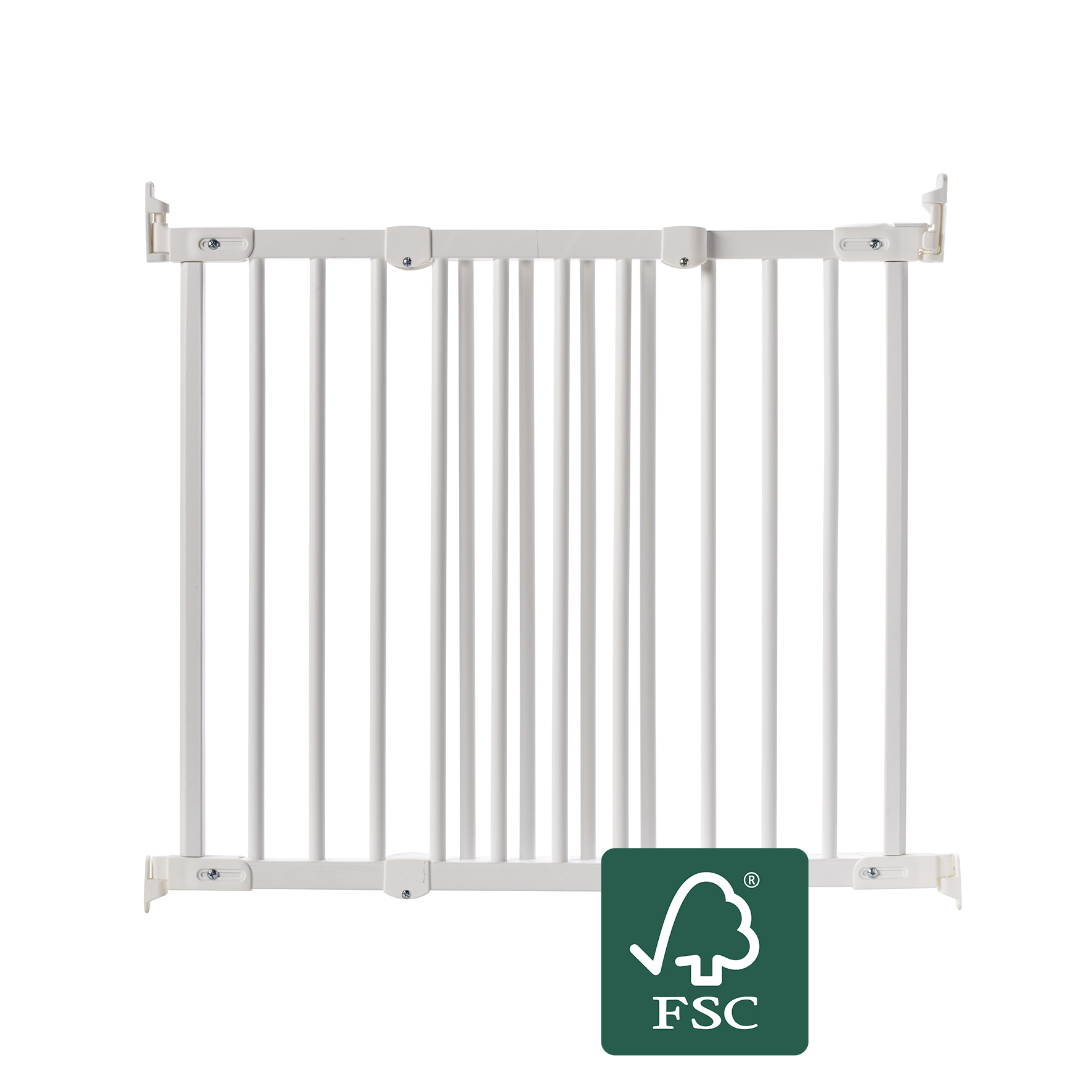 BabyDan 109.5-in x 28-in Hardware Mounted Black Metal Safety Gate