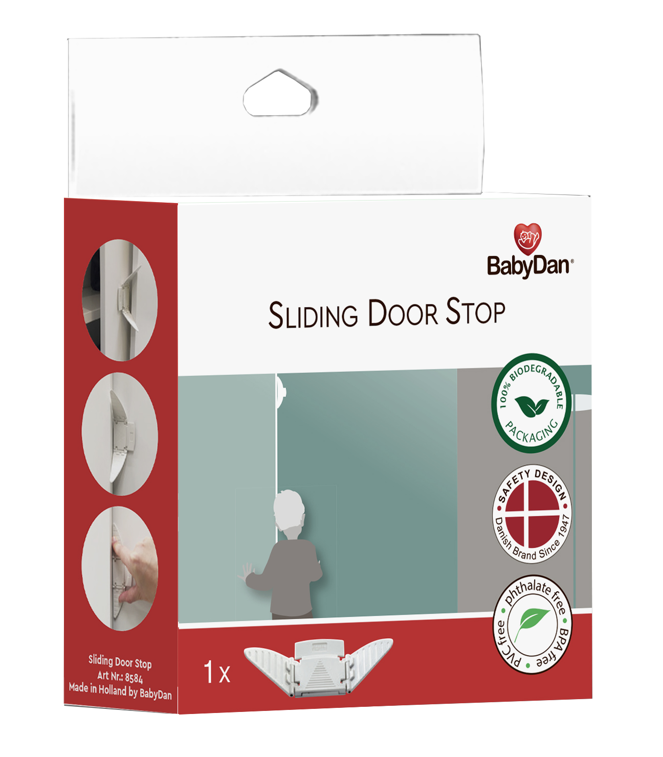 Bloque porte coulissante Sliding Door Lock Babydan - Bambinou