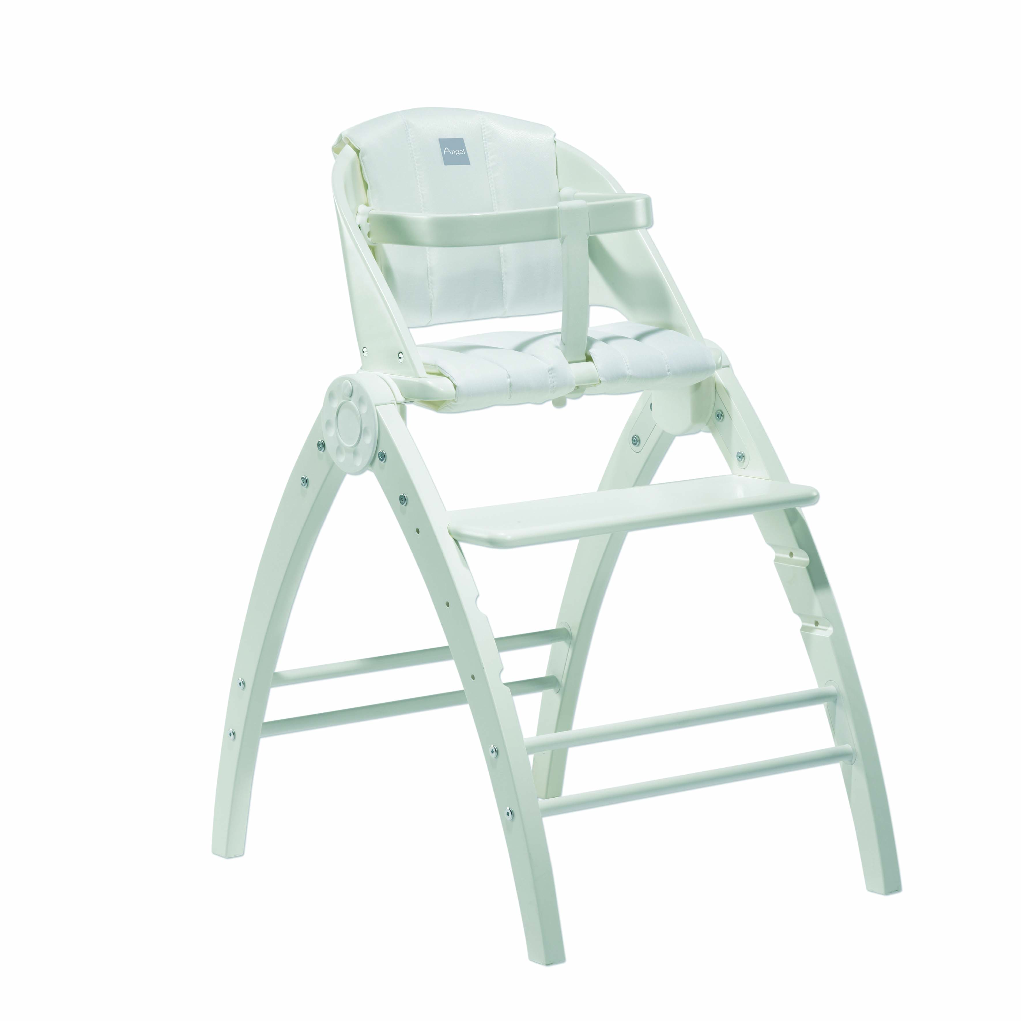 Angel Feast High Chair incl. chair cushion by BabyDan White