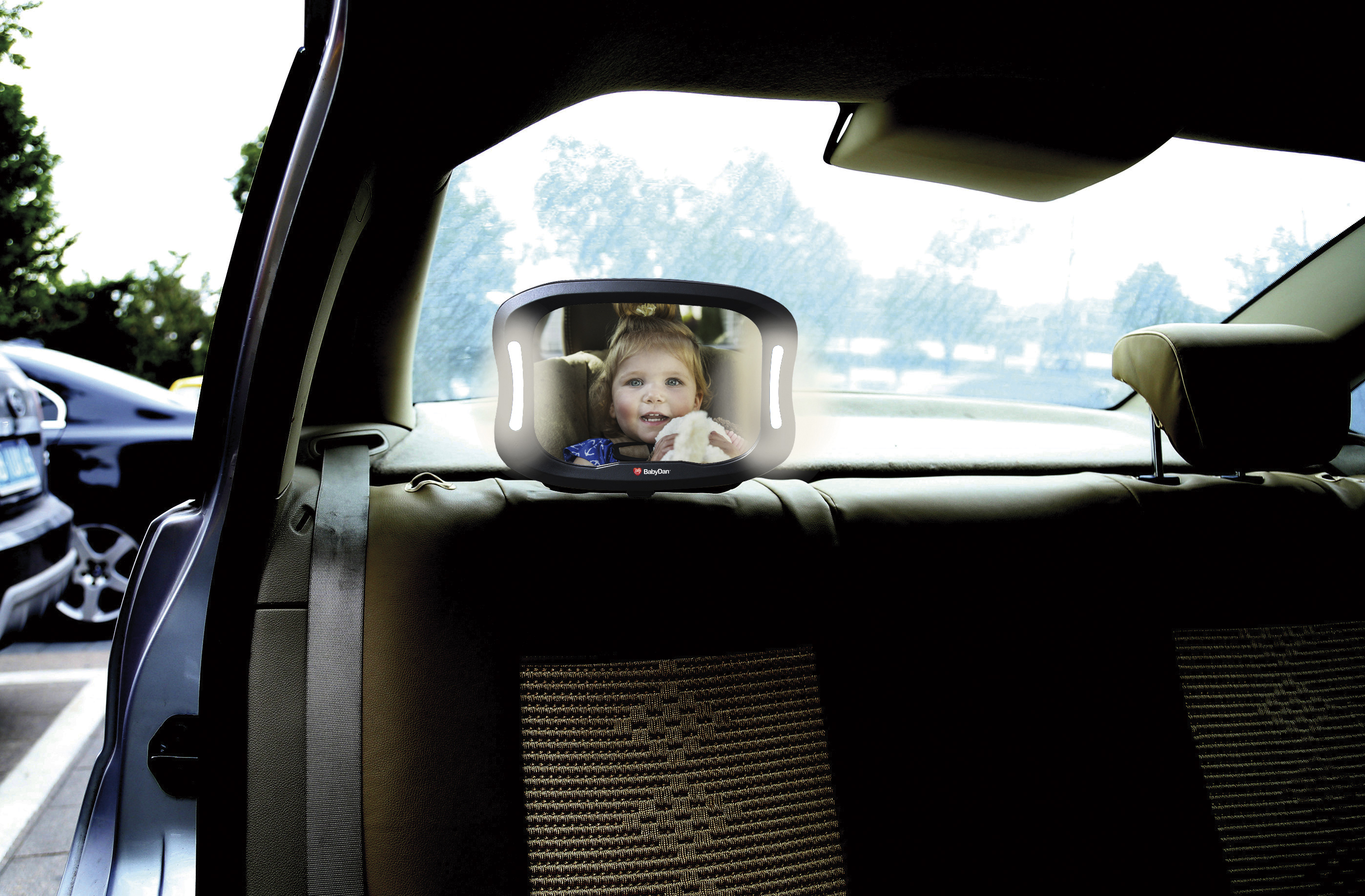 Baby Car Mirror with Light – Spoiltland