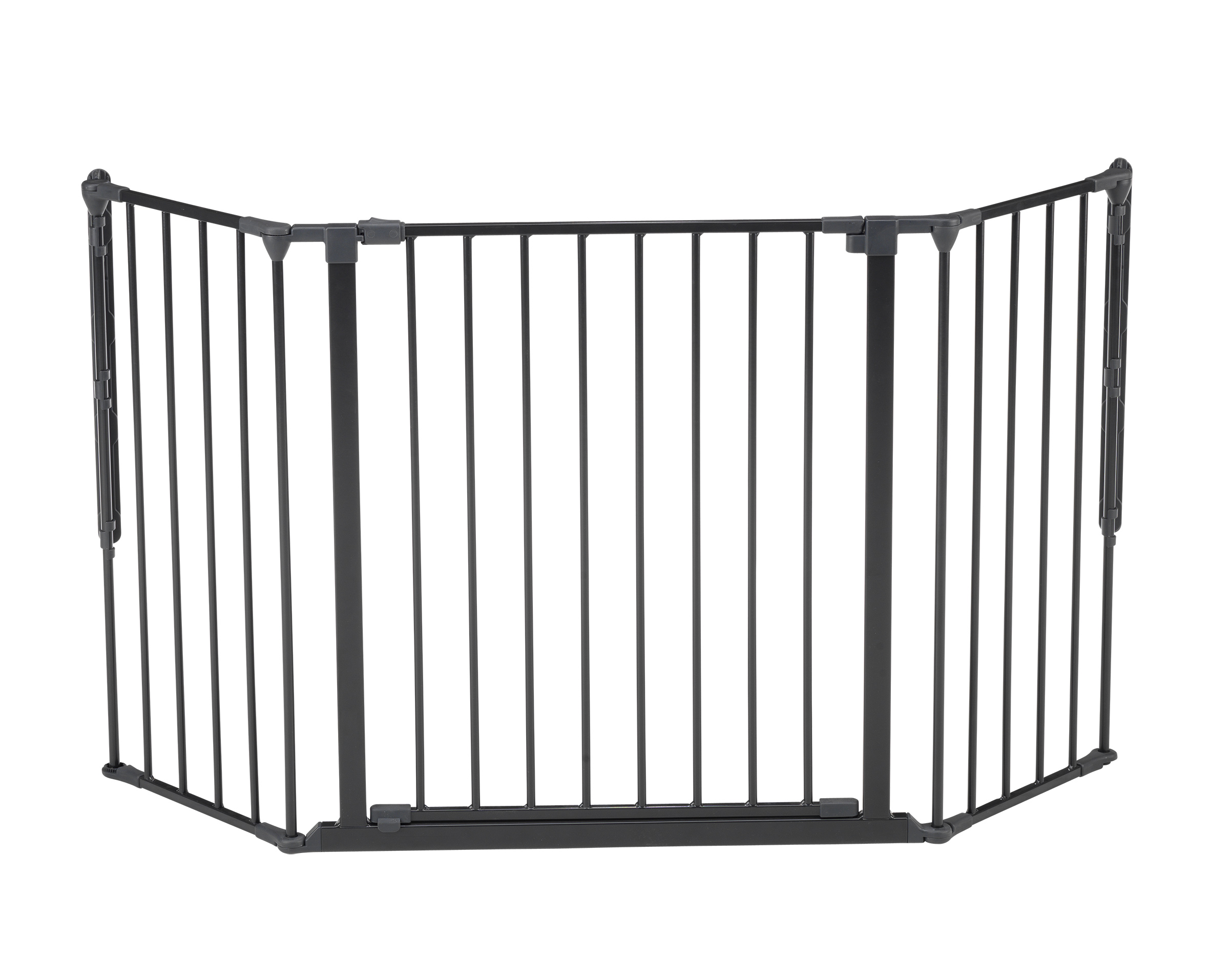 BabyDan Flex M Safety Gate, 146 cm/57, Black