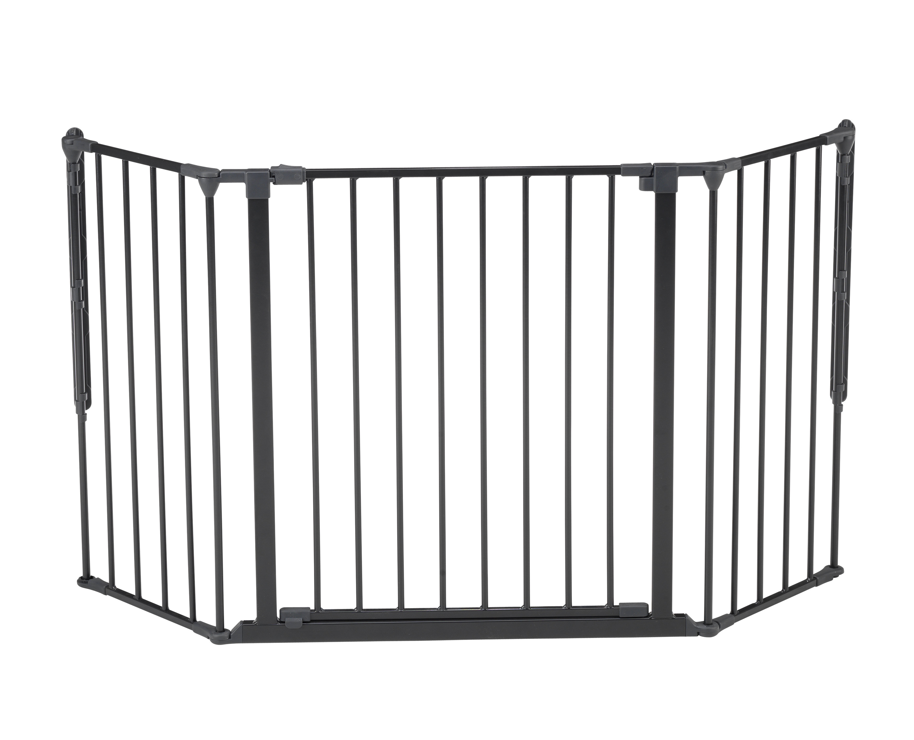 Black dog gate best sale