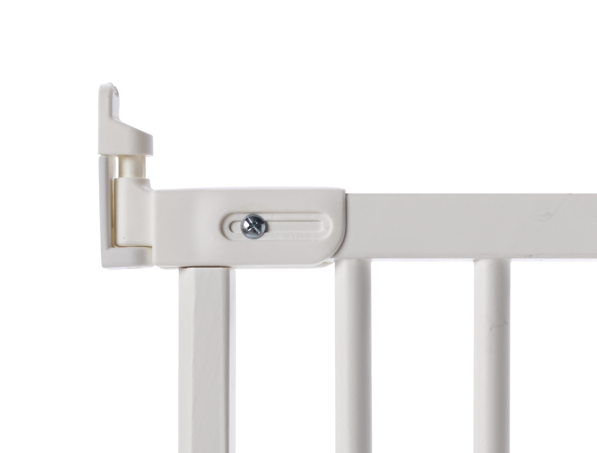 BabyDan FlexiFit Safety Gate Wood White