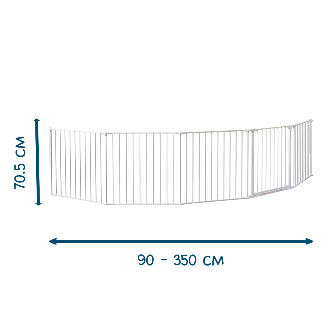 thumbnail image 2 of LA BABY Flex M Safety Gate 35.4\" - 57.5 2 of 10