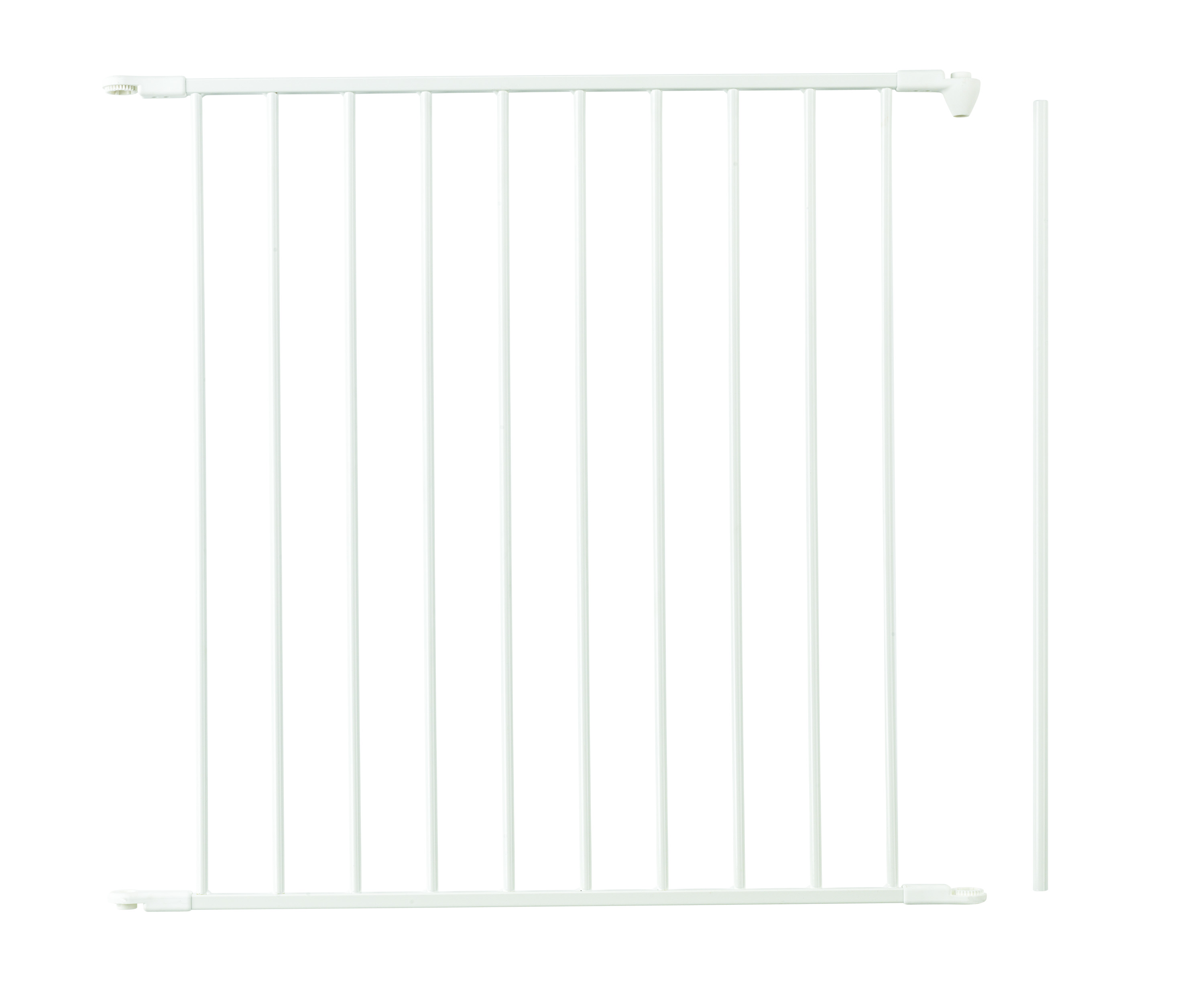 BabyDan Flex L Safety Gate, 223 cm/87, White